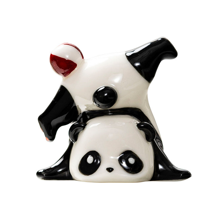 Cute Panda Decorative Figure Bowlift