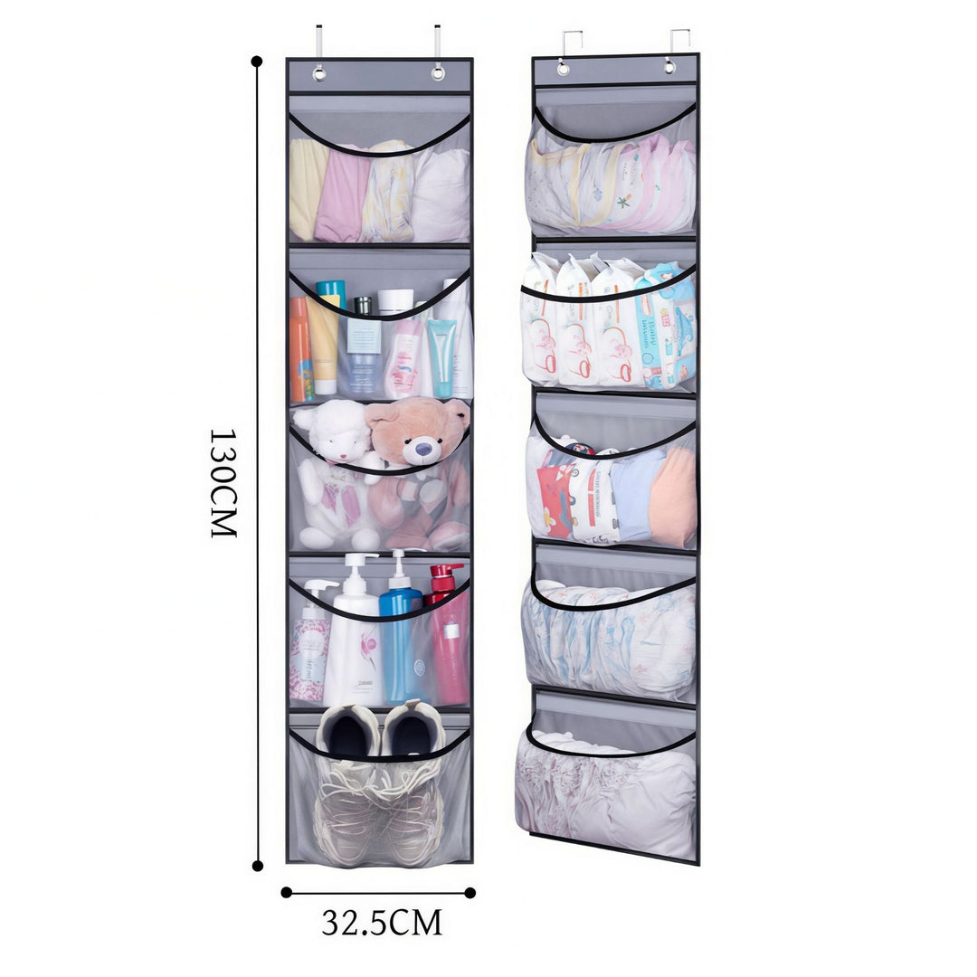 Vertical storage system made of net material Bowlift