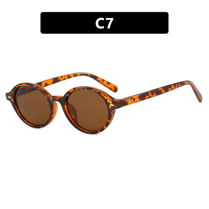 Women's round sunglasses with modern design and polarized lenses Bowlift