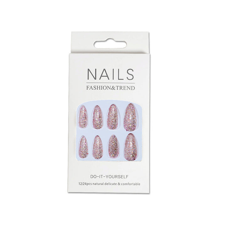 Glamorous Glitter Press-On Nail Set Bowlift