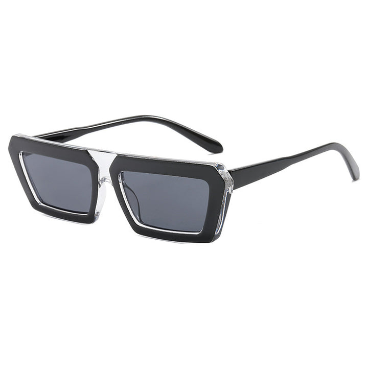 Women's fashionable sunglasses with a distinctive square frame and polarizing lenses Bowlift