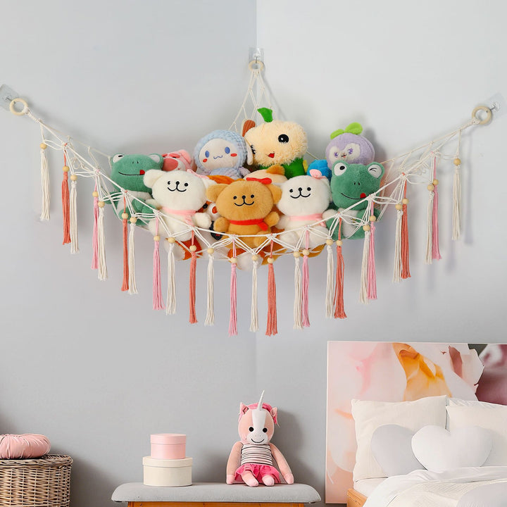 Macramé Wall Hanging Storage Hammock