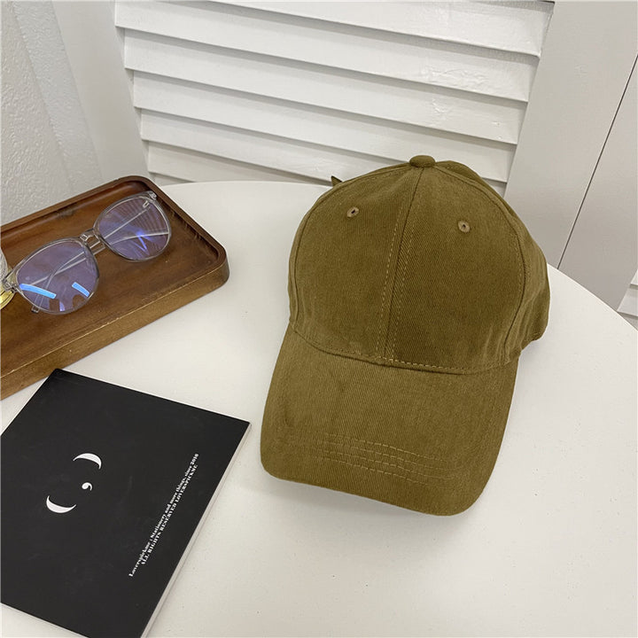 Men's Corduroy Baseball Cap Bowlift