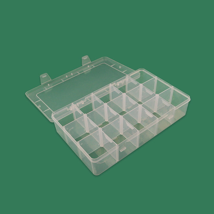 Multi-Compartment Craft Storage Organizer Box Bowlift