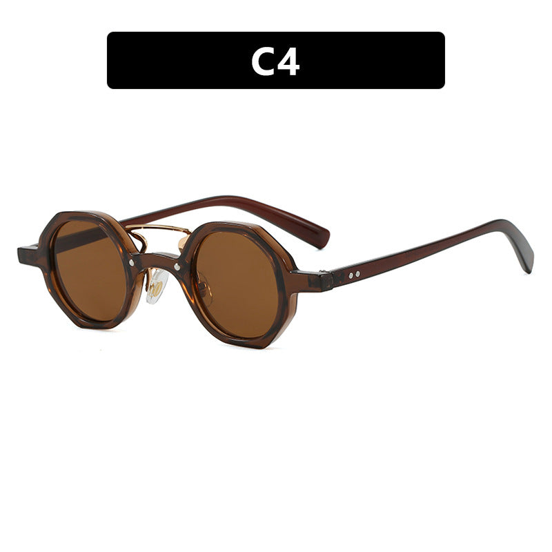 Women stylish sunglasses in unique octagonal design Bowlift