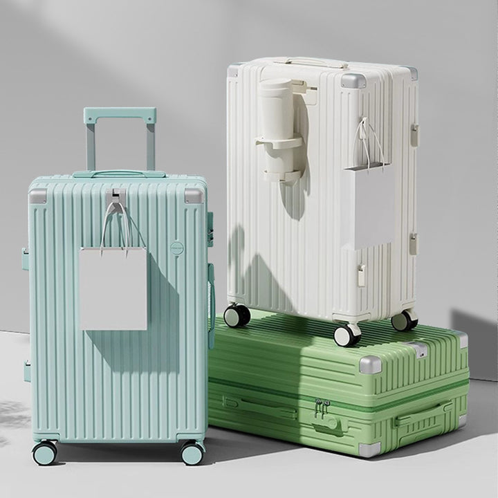 Unisex Compact Multi-Functional Hardshell Spinner Suitcase Bowlift