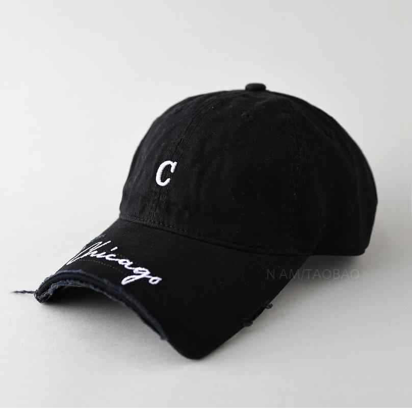 Men's Casual Distressed Baseball Cap Bowlift