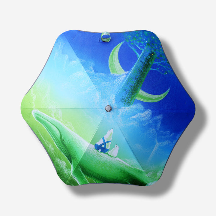 Women's Creative Art Umbrella Bowlift
