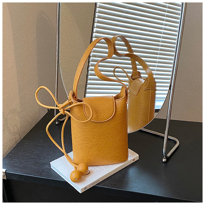 WoModern Textured Mini Crossbody Bag Bowlift