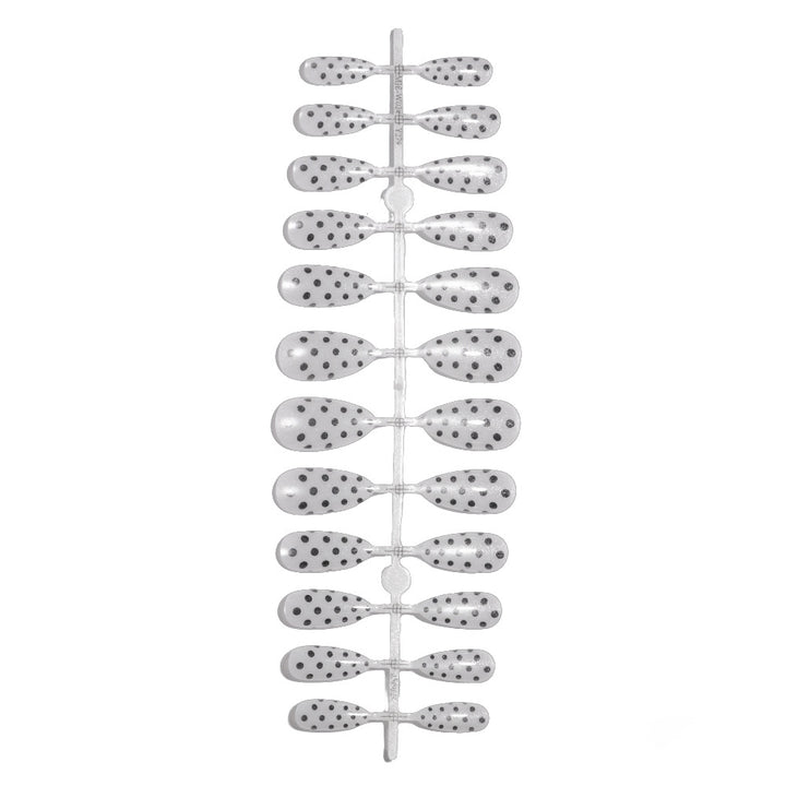 Artistic Polka Dot Press-On Nails Bowlift