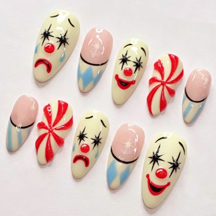 Halloween-Themed Press-On Nail Set Bowlift