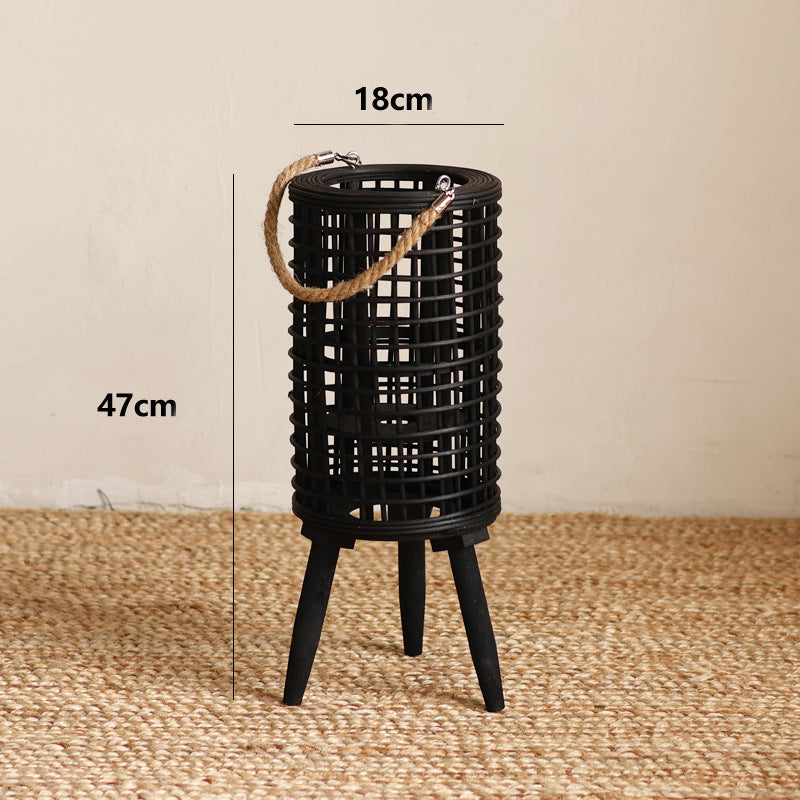 More modern flower basket with carrying handle Bowlift