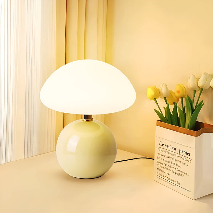BowLift | Elegant Mushroom LED Lamp – Warm Light & Luxury Atmosphere