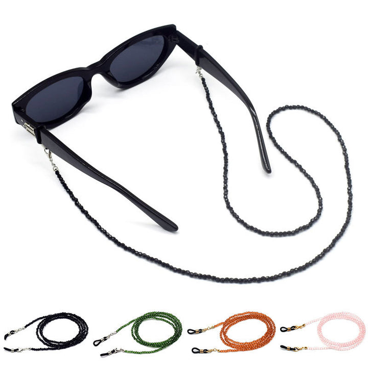 Beaded Eyewear Chain with Adjustable Fasteners Bowlift