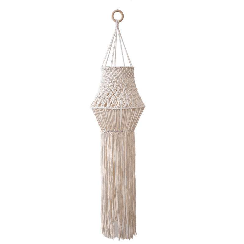 Macramé Pendant Light Shade Bowlift