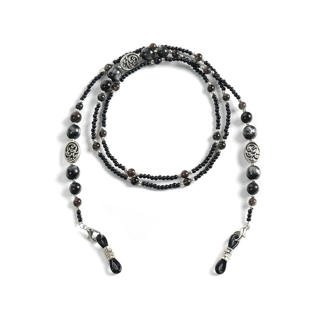 Beaded Eyewear Retainer Bowlift