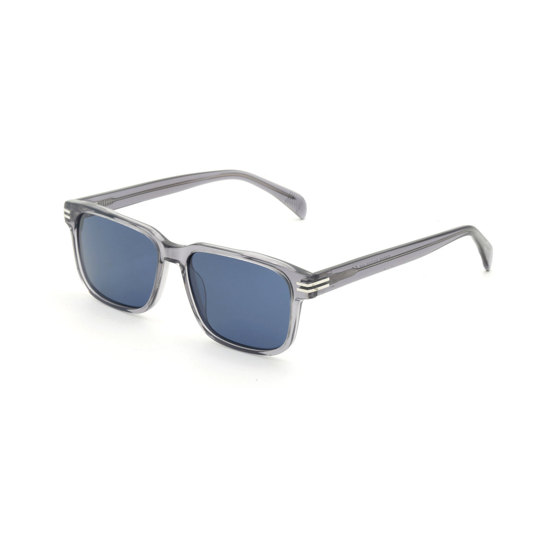 Women's fashionable sunglasses with transparent frame and green lenses Bowlift