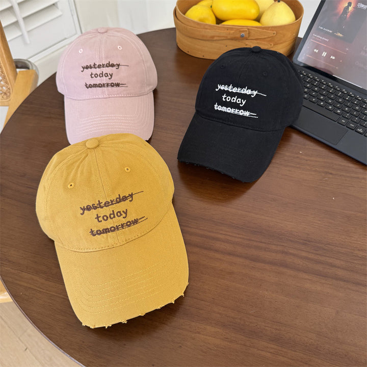 Women's Distressed Graphic Cap Bowlift