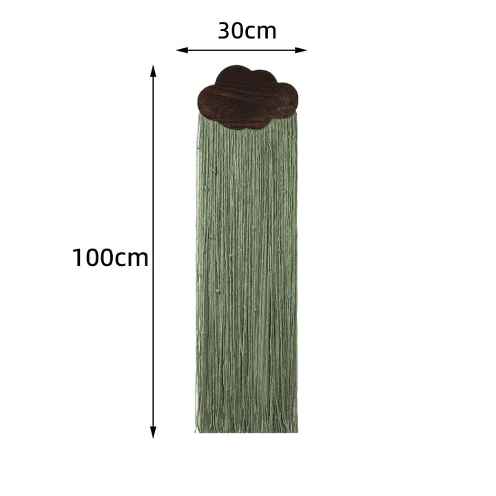 Macrame Wall Decor with Cloud Motif Bowlift