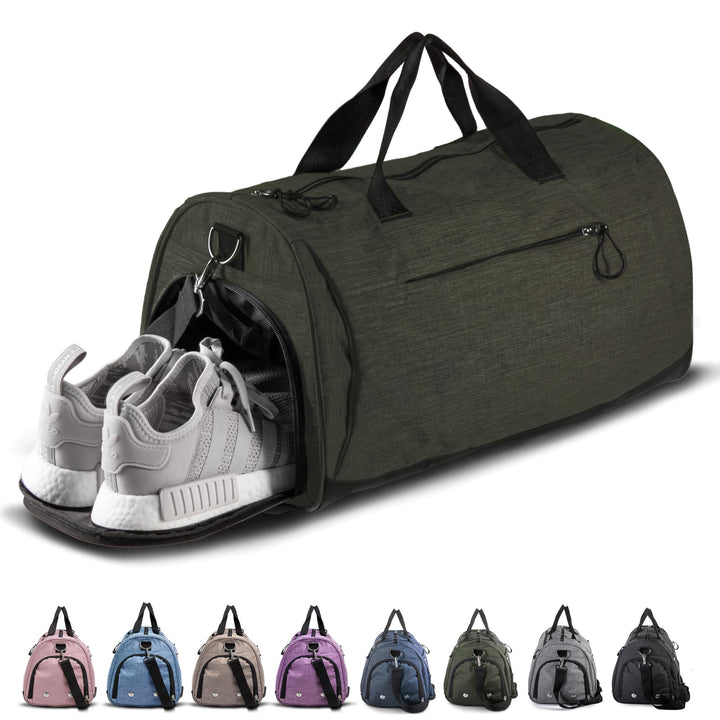 Women's sports bag with separate shoe compartment Bowlift