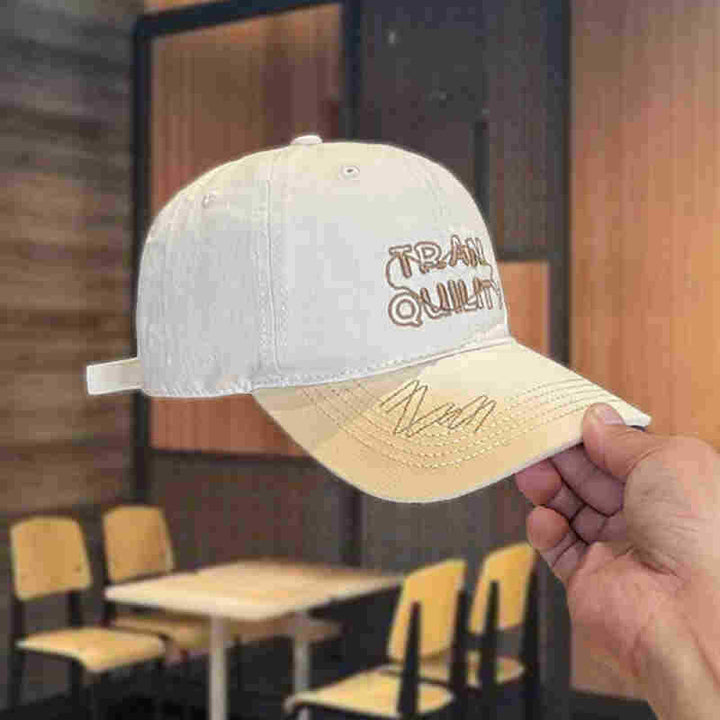 Women's Casual Embroidered Baseball Cap Bowlift