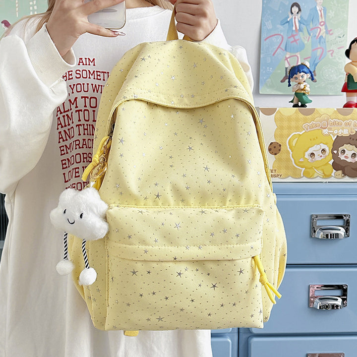 Fashionable backpack with sparkling star motif Bowlift