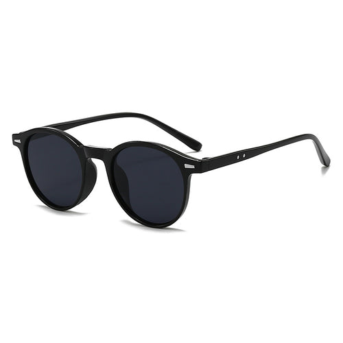 Retro Round Frame Sunglasses