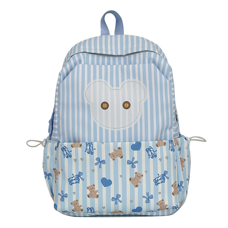 Adorable Bear-Themed School Backpack