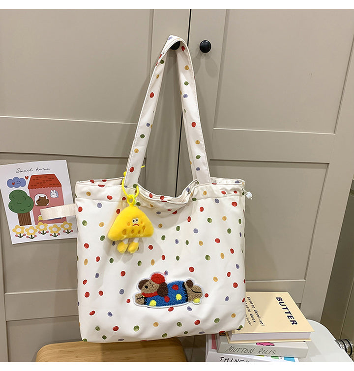 Fun-Themed Spacious Tote Bag Bowlift
