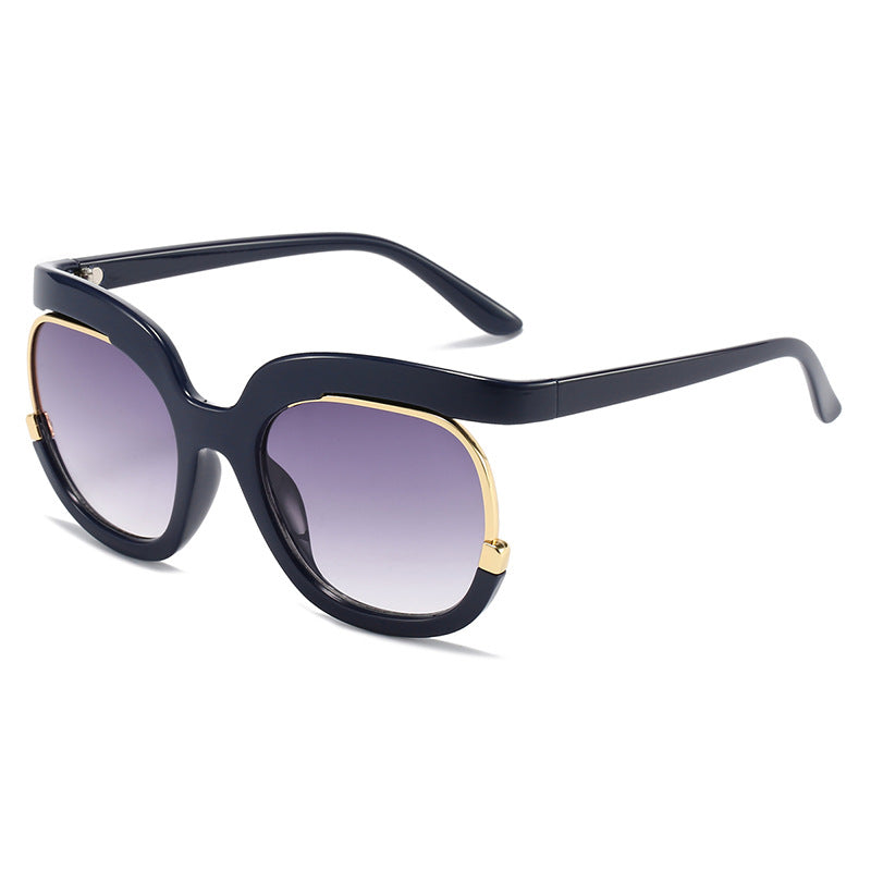 Women Oversized Sunglasses with Elegant Tortoise Design Bowlift