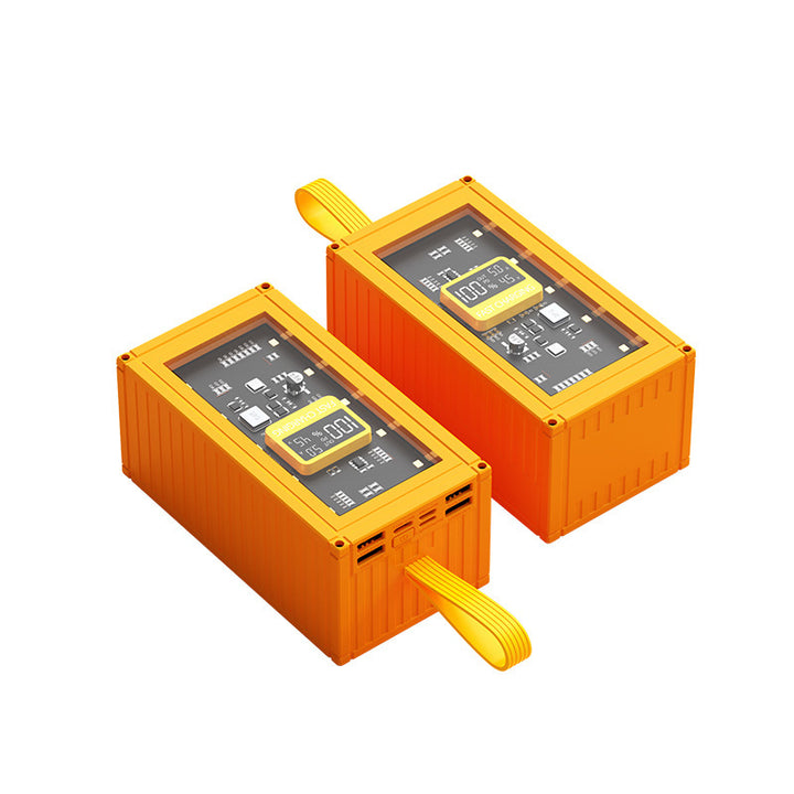 Portable power bank with digital charging display and quick charging function Bowlift