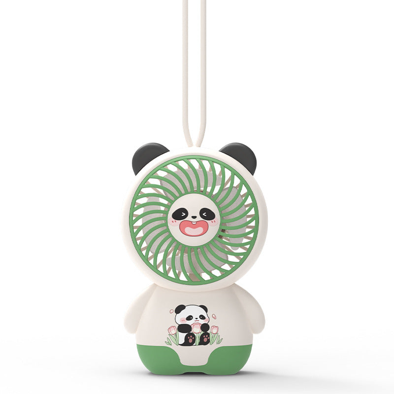 Women's Portable Hand Fan in Cute Panda Design Bowlift
