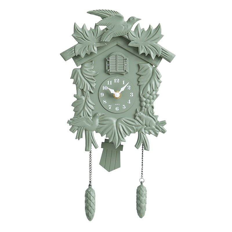 Cuckoo clock in modern design Bowlift