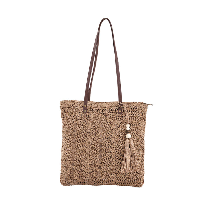 Handcrafted Macrame Tote Bag Bowlift