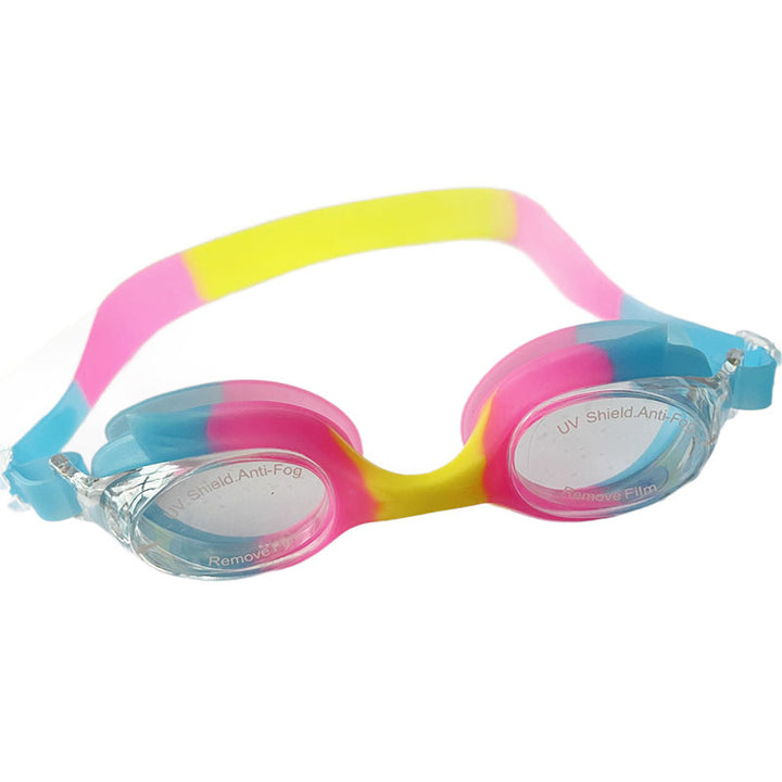 Water sports swimming goggles with ergonomic design and adjustable head strap Bowlift