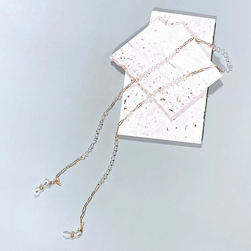 Fashionable Jewelry Holder Chain Made of Glossy Metal Bowlift