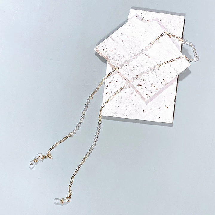 Fashionable Jewelry Holder Chain Made of Glossy Metal Bowlift