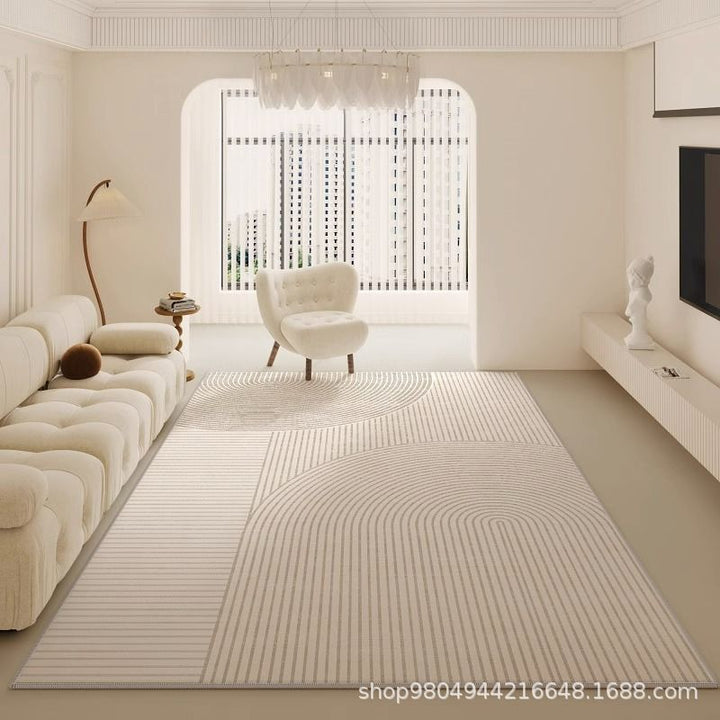 Textured Geometric Area Rug