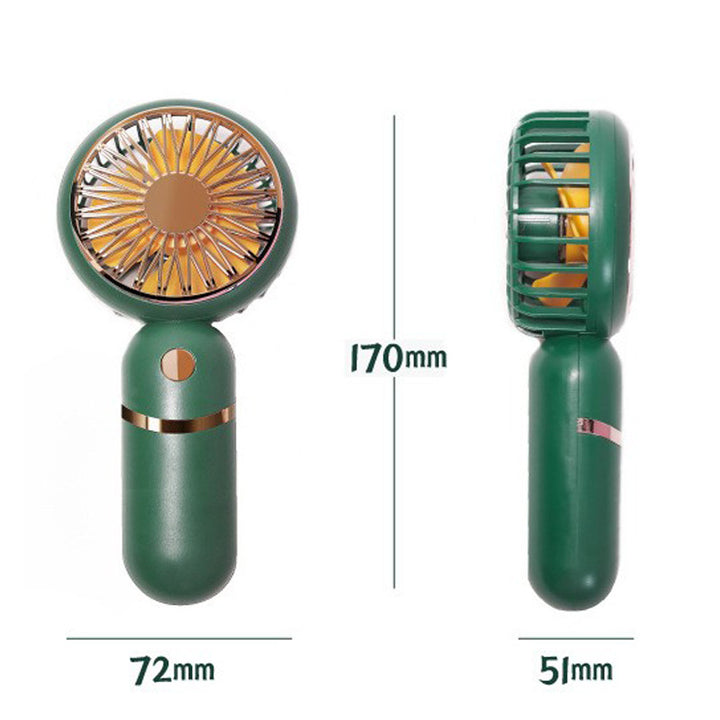 Ladies Portable Mini Hand Fan with Innovative Design Bowlift