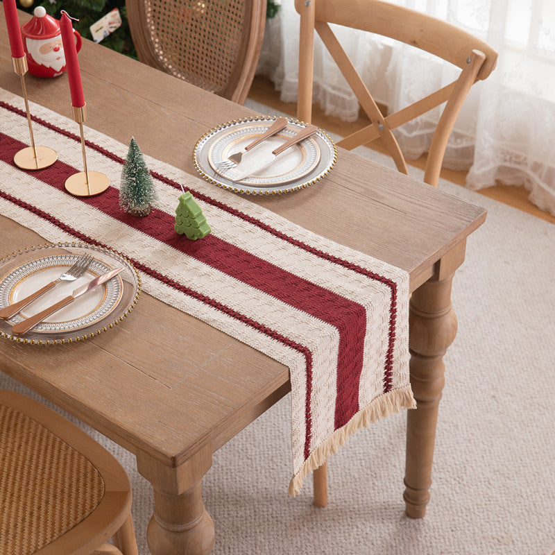 Festively Patterned Table Runner