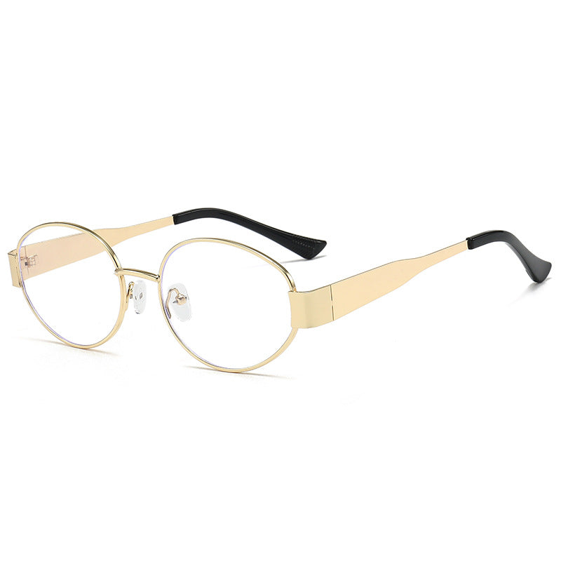 Women Vintage Sunglasses in Oval Design Bowlift