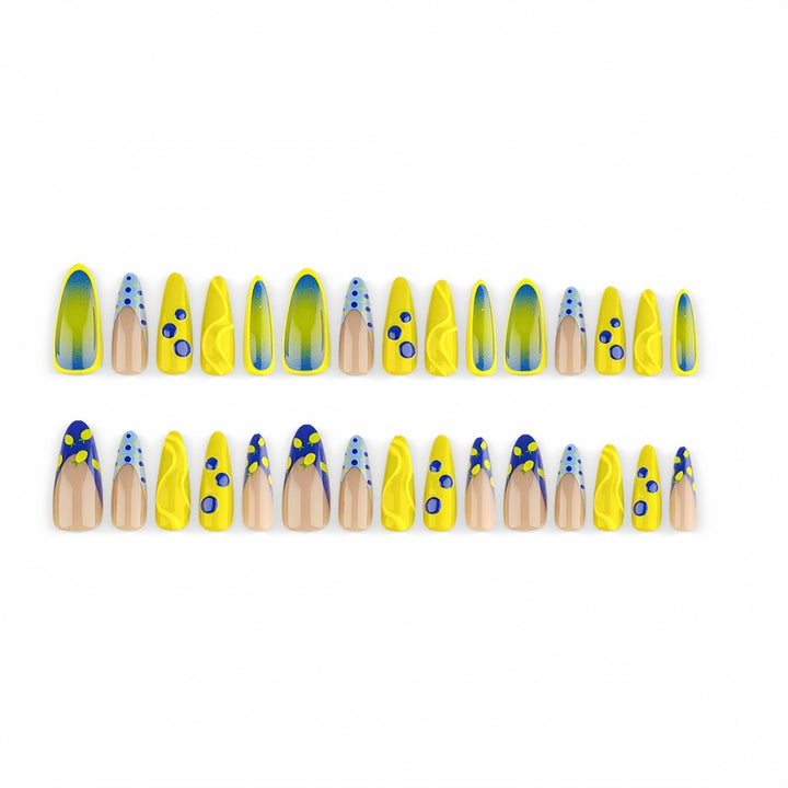 Creative Nail Art Set with Colorful and Unique Designs Bowlift