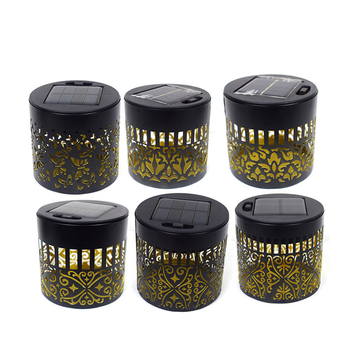 Decorative Solar Wall Lantern With Moroccan Cutout Projection Metal Outdoor Sconce Pair Bowlift