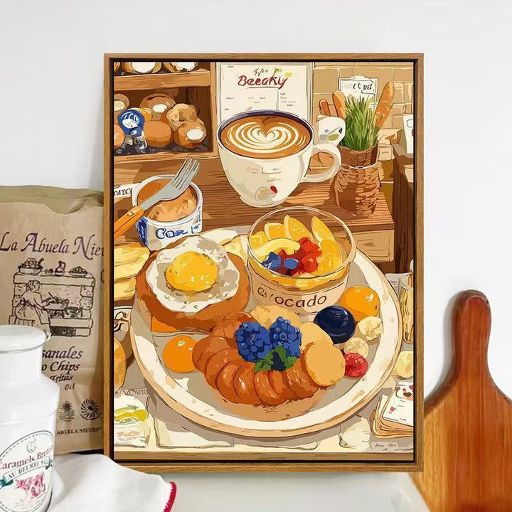 Bakery-Themed Illustrated Wall Art Bowlift