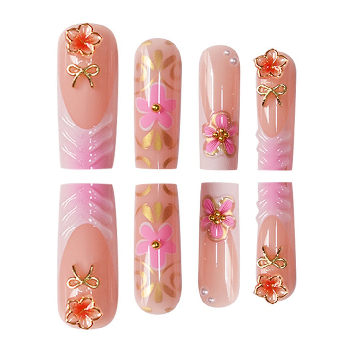 Glamorous Artistry Press-On Nail Set Bowlift