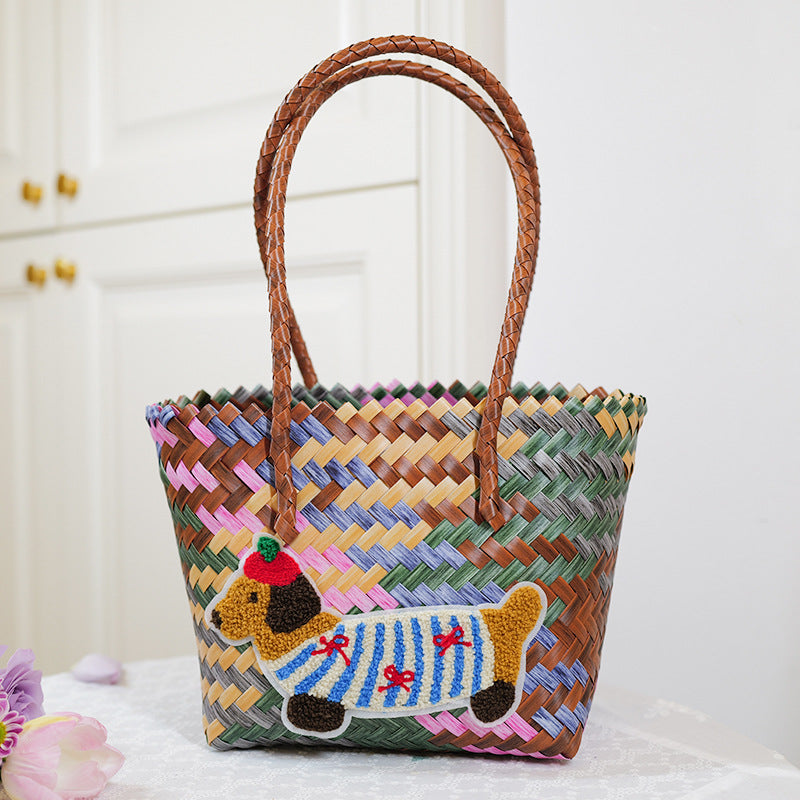 Handwoven Beach Bag Bowlift