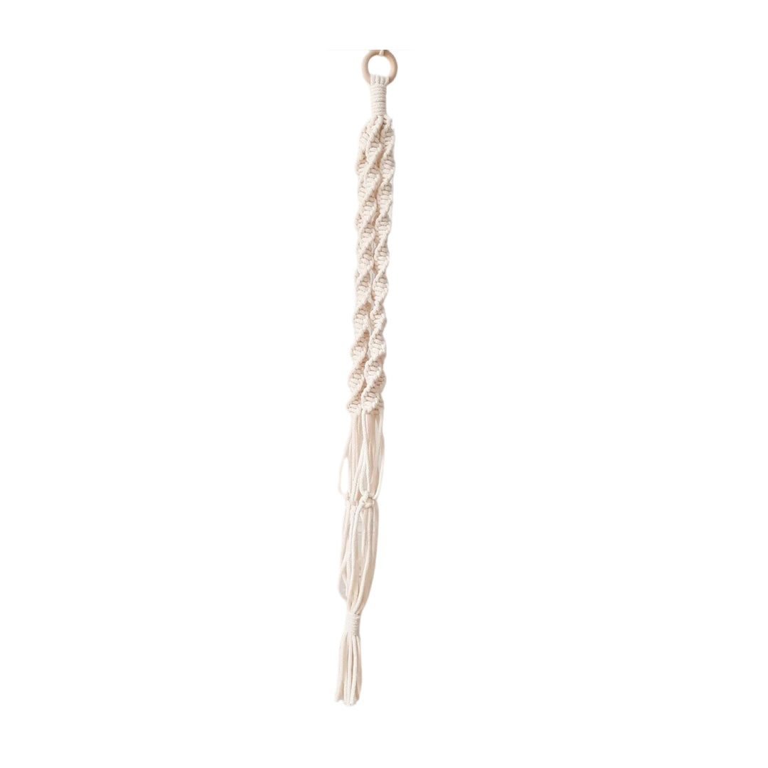 Macrame Wall Hanging Decor with Braided Design Bowlift