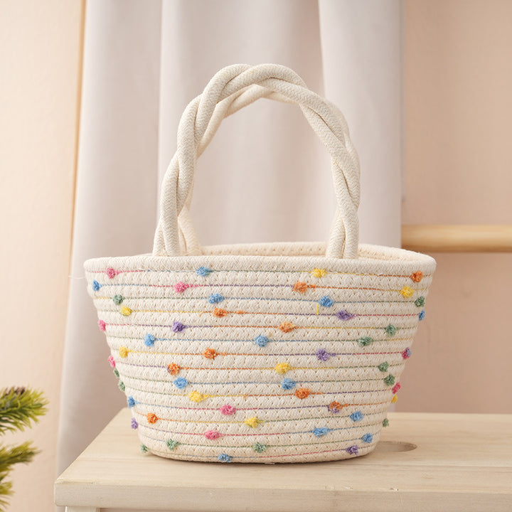 Handmade wicker bag Bowlift