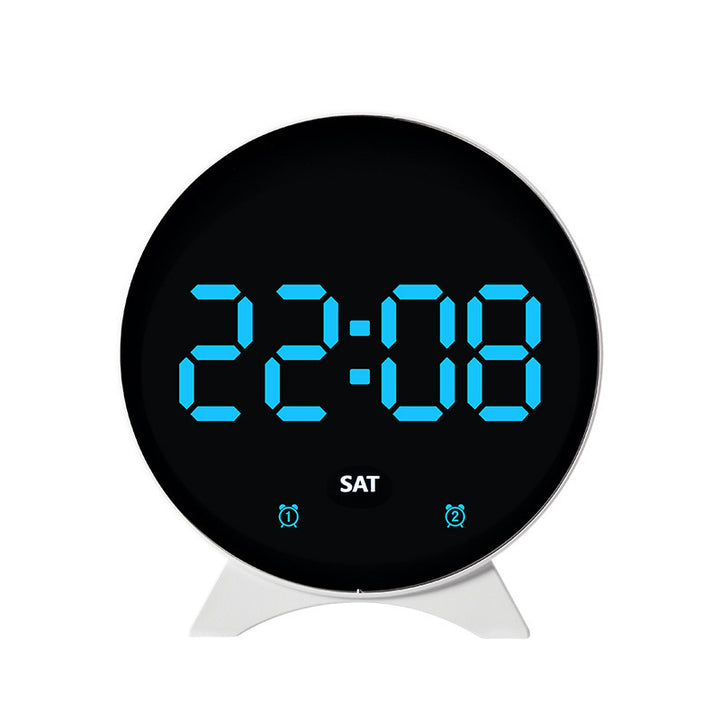 Digital alarm clock with large LED display and dual alarm function Bowlift