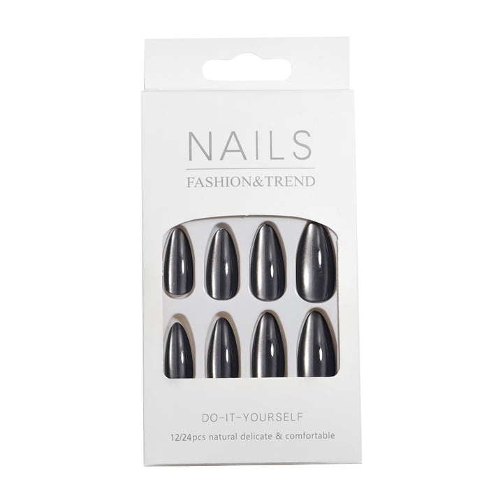 DIY Almond-Shaped Press-On Nail Set Bowlift